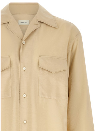 Рубашка, блузка LEMAIRE Convertible collar shirt (SH1233LF1308BG235) #