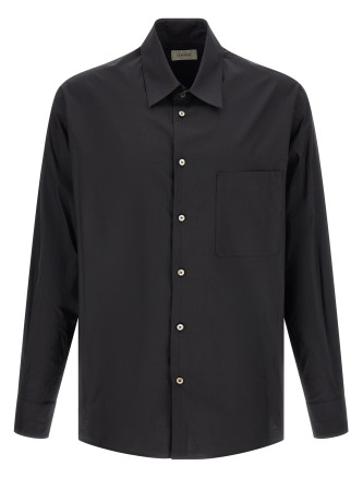 Рубашка, блузка LEMAIRE Cotton and silk shirt