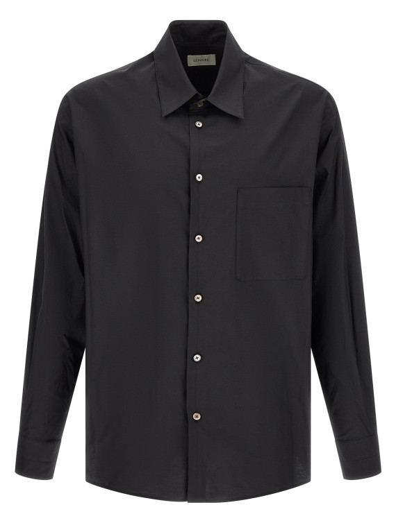 Рубашка, блузка LEMAIRE Cotton and silk shirt (SH1236LF1500BK998) #1