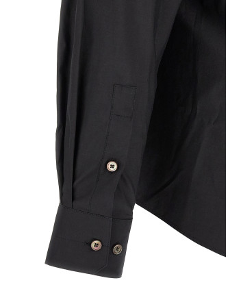 Рубашка, блузка LEMAIRE Cotton and silk shirt (SH1236LF1500BK998) #