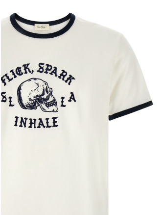 Футболка SECOND/LAYER 'Flick, Spark, Inhale Ringer' (10102) #