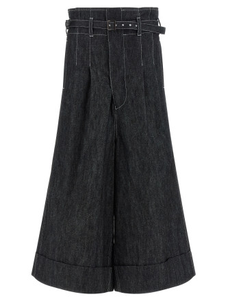 Джинсы JUNYA WATANABE High waist jeans