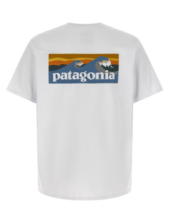Футболка PATAGONIA 'Boardshort Logo Pocket Responsibili-Tee®' (37655WHI) #