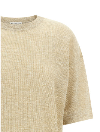 Футболка BRUNELLO CUCINELLI Linen t-shirt (M8Q257100C6894) #