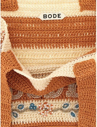 Сумка-тоут BODE 'Sherbet' (MRS26KA004CREAMORANGE) #