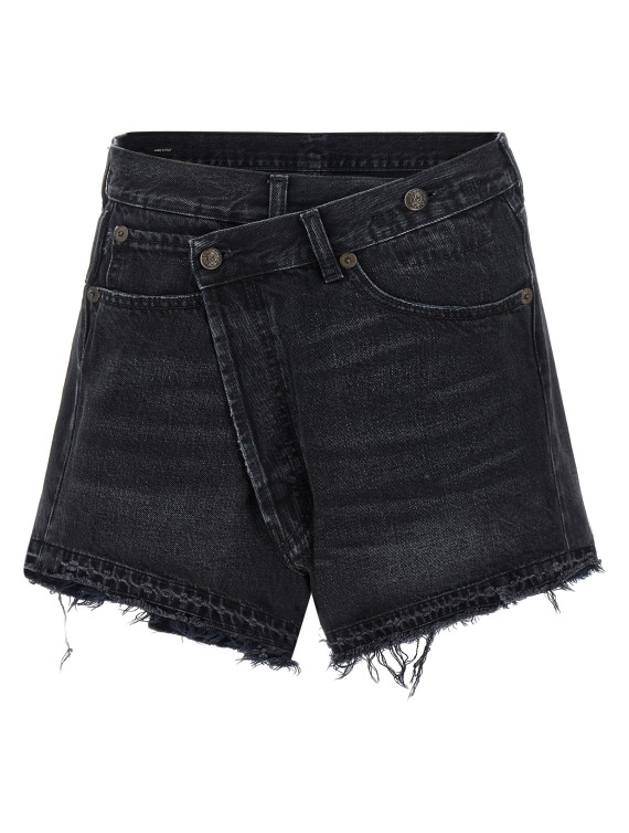 Бермуды, шорты R13 'Cross Over' (R13W6055394BJAKEBLACK) #1