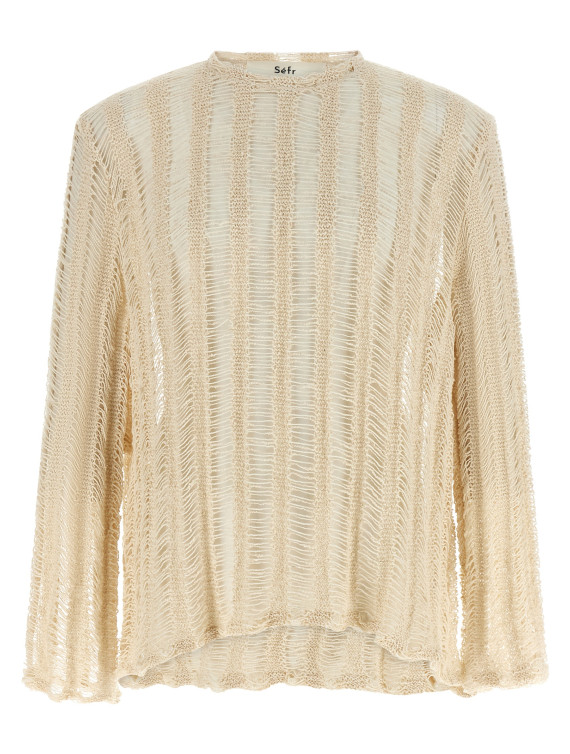 Свитер, кардиган SÉFR 'Aestas' (MSS26AESTASBROKENWHITE) #1