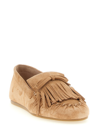 Лоферы STUART WEITZMAN 'Britt Fringe' (SN794WO4) #
