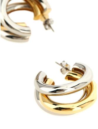 Серьги PACO RABANNE 'Triple Hoop' (26EBB0454MET953M042) #