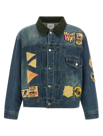 Джинсы күртеше FOUND 'Patchwork'