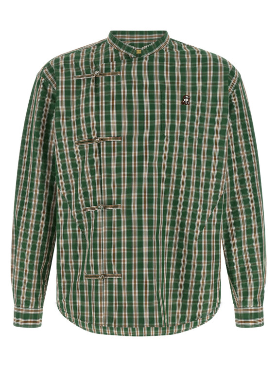 Рубашка, блузка UNDERCOVER 'US1F4401-2' 'The Shepherd UNDERCOVER' (US1F44012GREENCK) #1