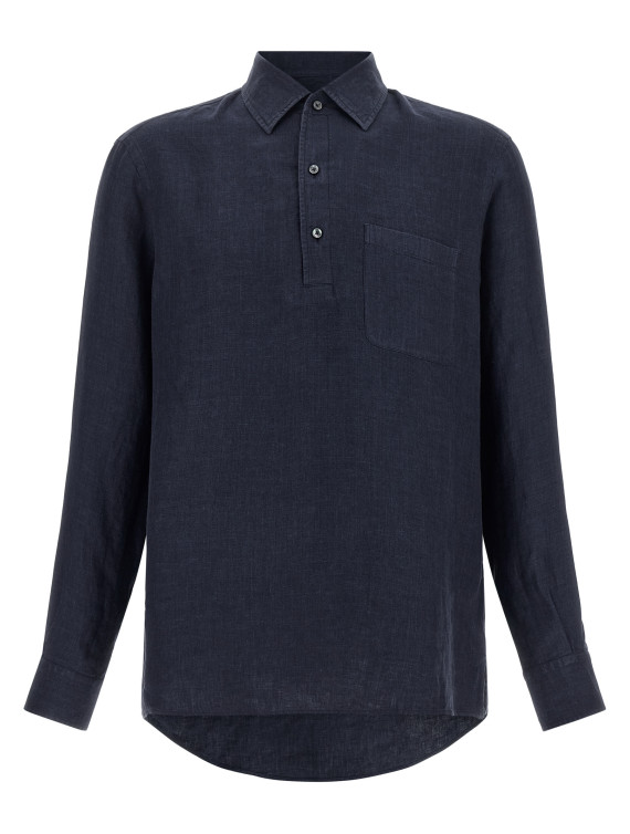 Поло ZEGNA Polo Oasi Lino (UHX51A3SRF13402) #1