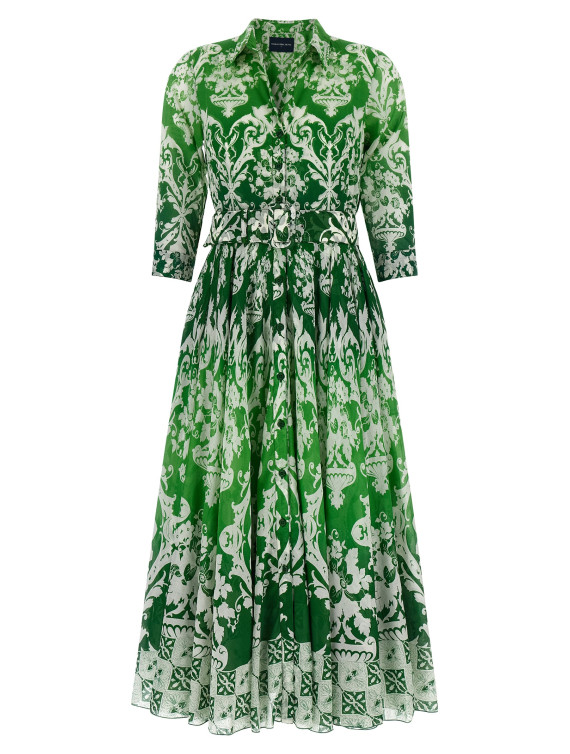 Миди SAMANTHA SUNG 'Aster' (ASTERDRESSGREEN) #1