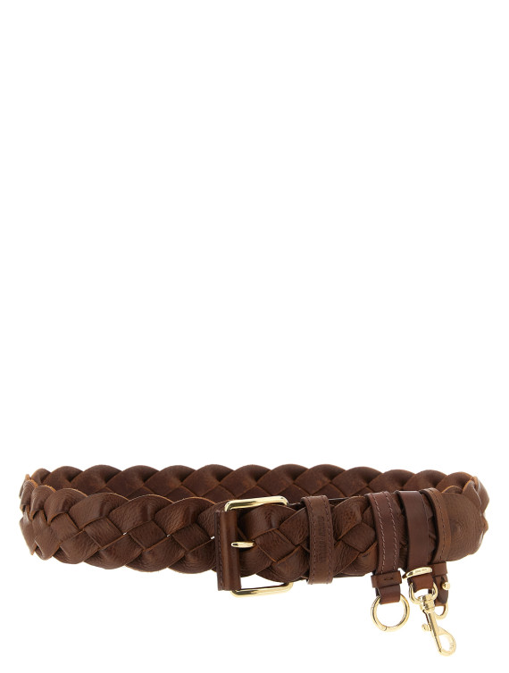 Ремень MIU Braided leather belt (5CC7222G7VF0005) #1