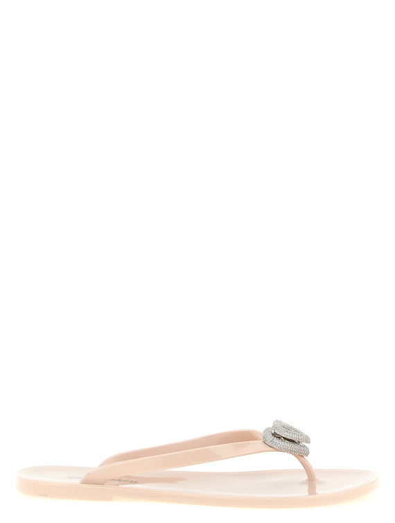 Шлепанцы MACH & MACH 'Double Heart' (SS26S088805GUMNUD) #1