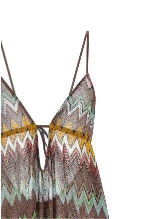 Макси MISSONI Lamé viscose dress (MS26SQ1VBR014KSM9YK) #