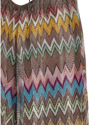 Макси MISSONI Lamé viscose dress (MS26SQ1VBR014KSM9YK) #
