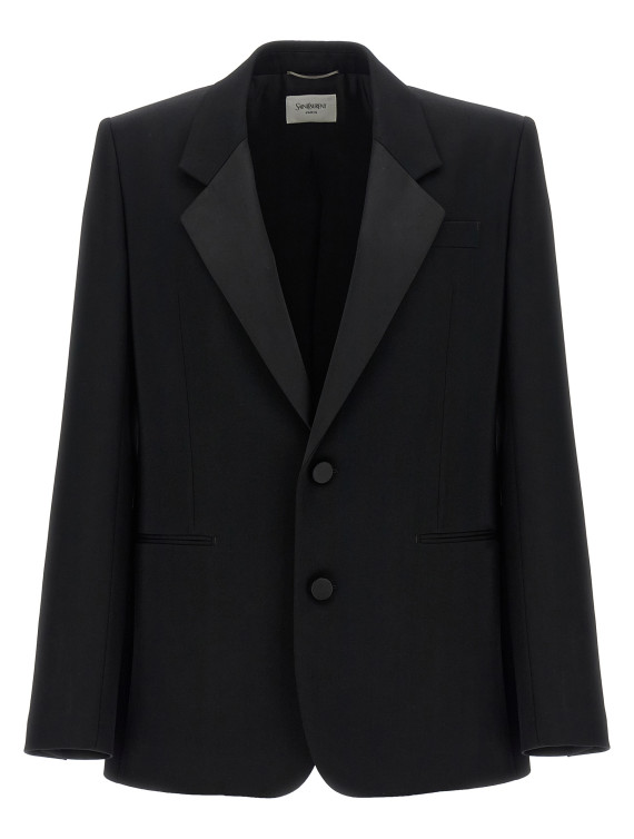 Блейзер SAINT LAURENT 'Smoking' (859869Y7E631000) #1