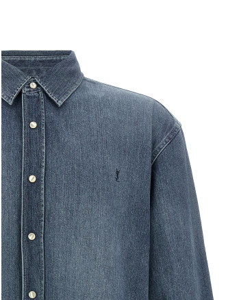 Рубашка, блузка SAINT LAURENT 'Cassandre' (862246Y29YA4428) #