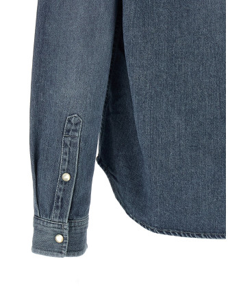 Рубашка, блузка SAINT LAURENT 'Cassandre' (862246Y29YA4428) #