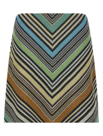 Макси MISSONI Geometric pattern skirt