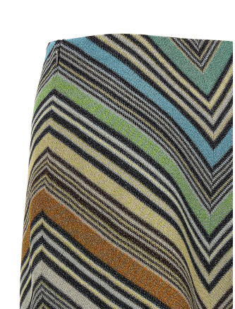 Макси MISSONI Geometric pattern skirt (DS26SH1WBR0158S72Q7) #