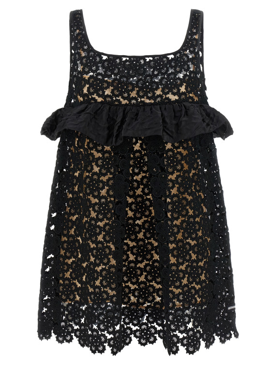 Мини MIU Macramé dress (MF6359SOOO19SLF0002) #1