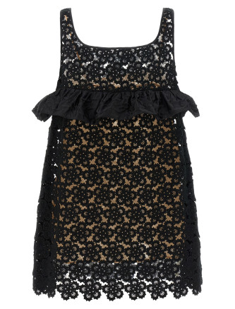 Мини MIU Macramé dress (MF6359SOOO19SLF0002) #