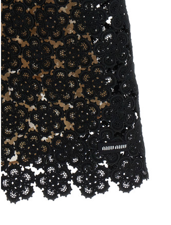 Мини MIU Macramé dress (MF6359SOOO19SLF0002) #