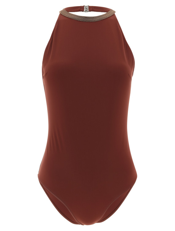 Пляжная одежда BRUNELLO CUCINELLI 'Precious Collar' (MQ965VS879C9093) #1