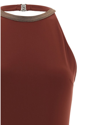 Пляжная одежда BRUNELLO CUCINELLI 'Precious Collar' (MQ965VS879C9093) #