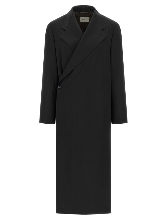 Пальто, тренч LEMAIRE Wool crêpe coat (CO1150LF1537BK990) #1