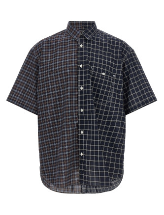 Рубашка, блузка COMME DES GARҪONS HOMME Check patterned shirt
