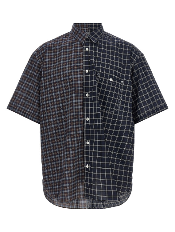 Рубашка, блузка COMME DES GARҪONS HOMME Check patterned shirt (HQB0221) #1