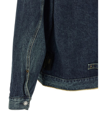 Джинсовая куртка UNDERCOVER Sinuous seams jacket (UC1F42041INDIGO) #