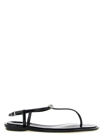 Жалпақ сандалдар MACH & MACH 'Double Bow'