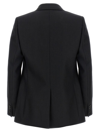 Блейзер SAINT LAURENT Pinstripe blazer (857994Y1M111066) #
