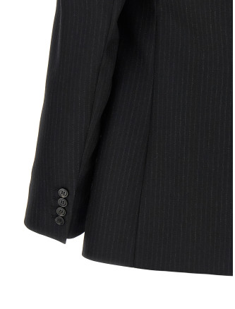 Блейзер SAINT LAURENT Pinstripe blazer (857994Y1M111066) #