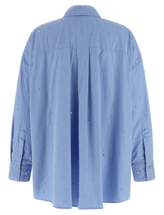 Рубашка, блузка GIUSEPPE DI MORABITO Crystal shirt (06PSED913R1640682) #