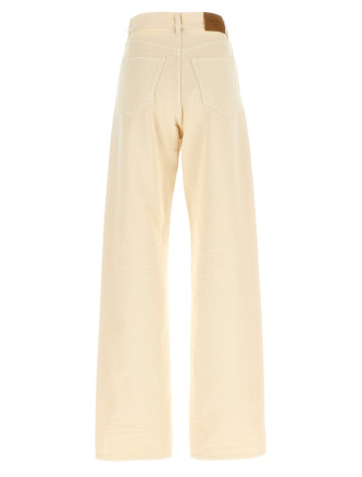 Джинсы SAINT LAURENT V-shaped waist jeans (834135Y33WD9099) #