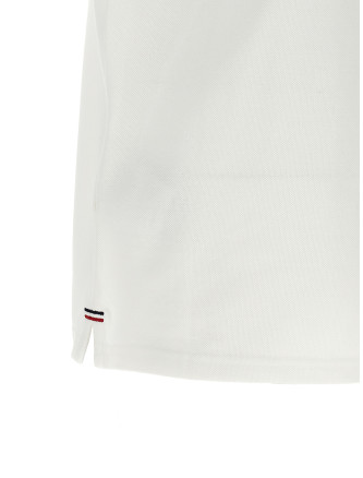 Поло MONCLER Tricolor logo patch polo shirt (L10918A0003089A16034) #
