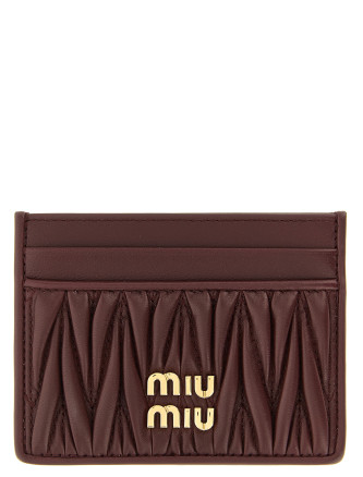 Matelassé nappa cardholder