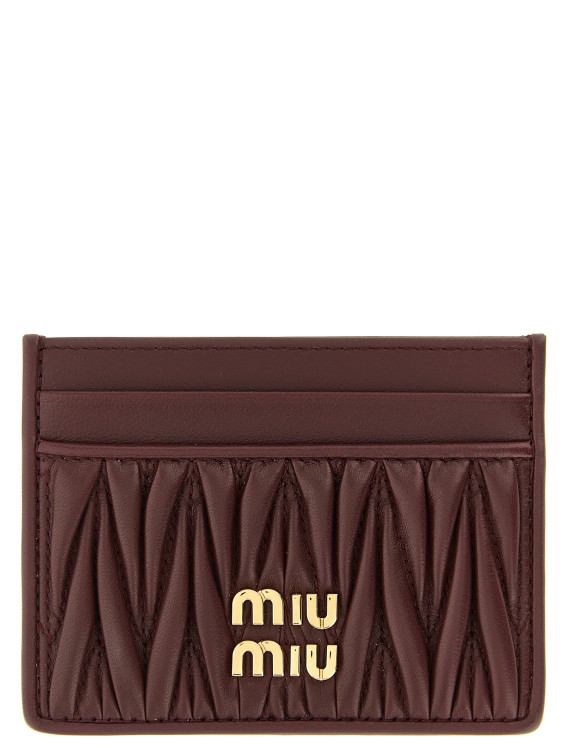 Кошелек, кардхолдер MIU Matelassé nappa cardholder (5MC076AFPPF0007) #1