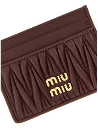 Кошелек, кардхолдер MIU Matelassé nappa cardholder (5MC076AFPPF0007) #