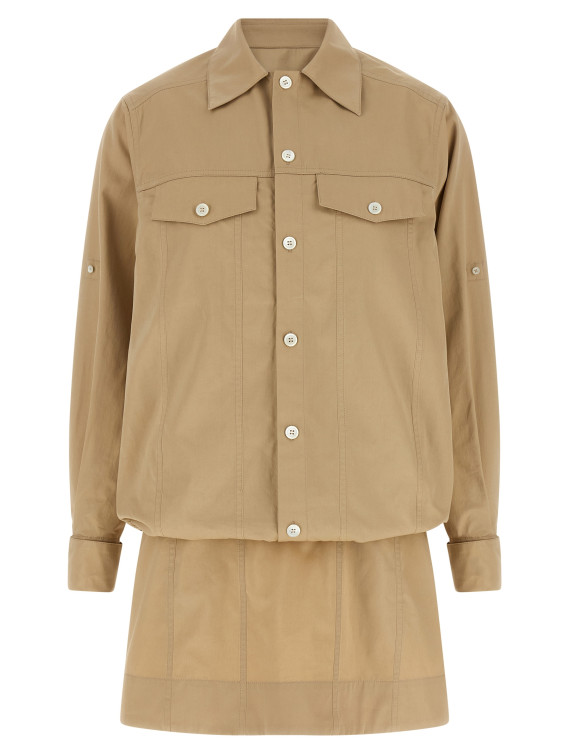 Мини LOEWE Layered construction dress (S540Y09XV12200) #1