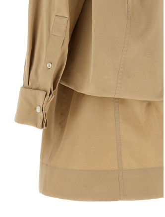 Мини LOEWE Layered construction dress (S540Y09XV12200) #