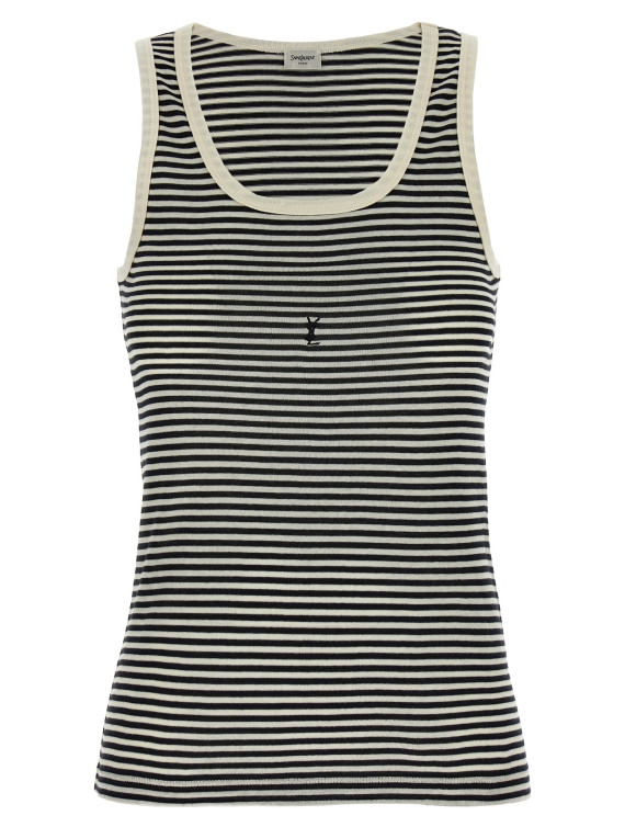 Повседневный топ SAINT LAURENT Cassandra tank top (832278Y37ZN1077) #1