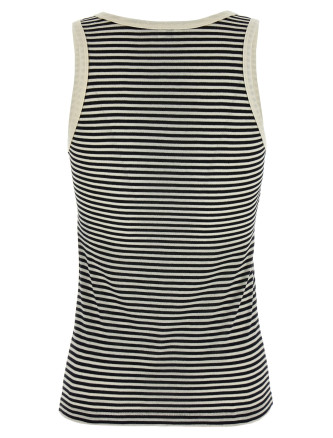 Повседневный топ SAINT LAURENT Cassandra tank top (832278Y37ZN1077) #