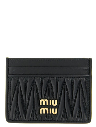 Matelassé nappa cardholder
