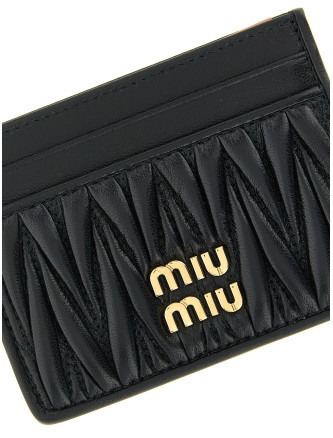 Кошелек, кардхолдер MIU Matelassé nappa cardholder (5MC076AFPPF0002) #